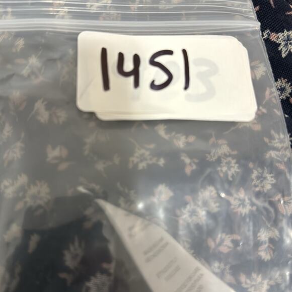 LOUNA Women's Floral Mesh Dress Size S In Black - Picture 15 of 15